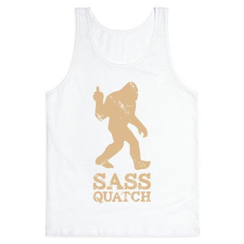 Sass Quatch Crossing Tank Top